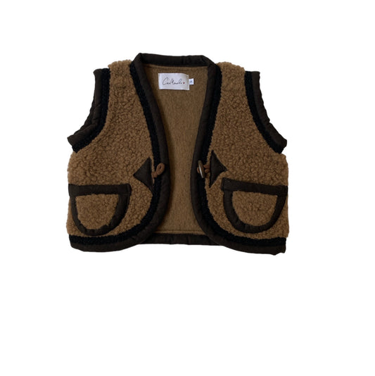 Almas Kids brown/black knit