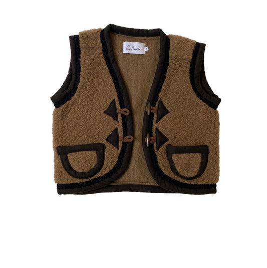 Almas Kids brown/black knit