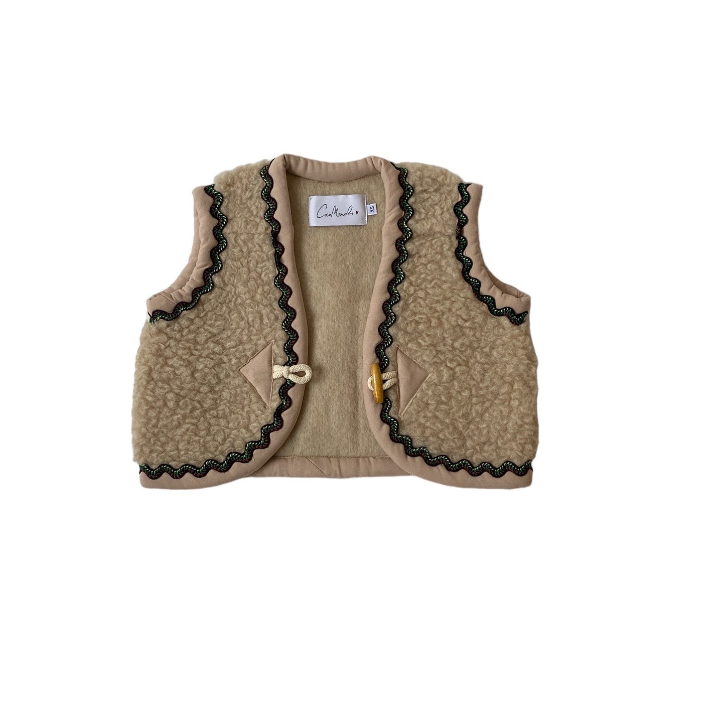 Almas Kids beige/black multi