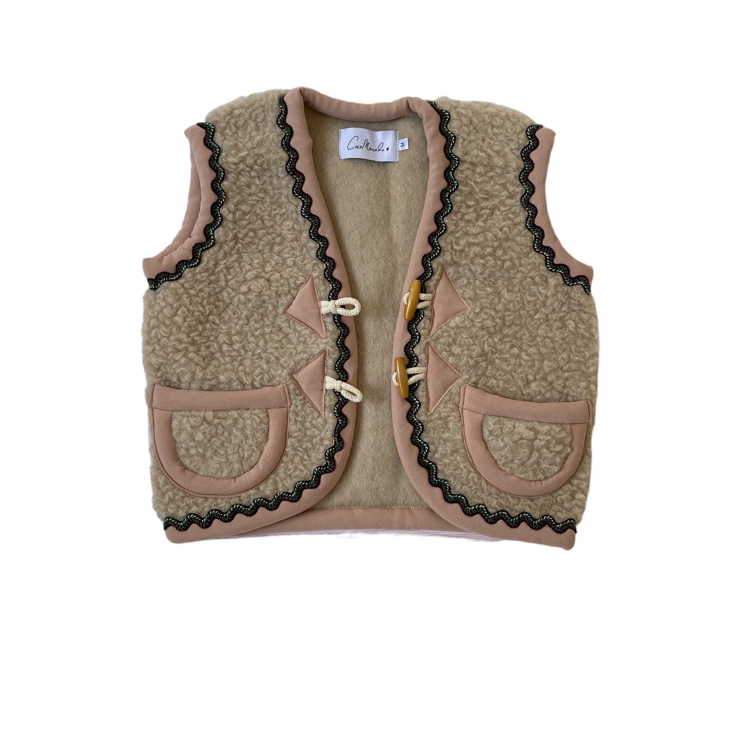 Almas Kids beige/black multi