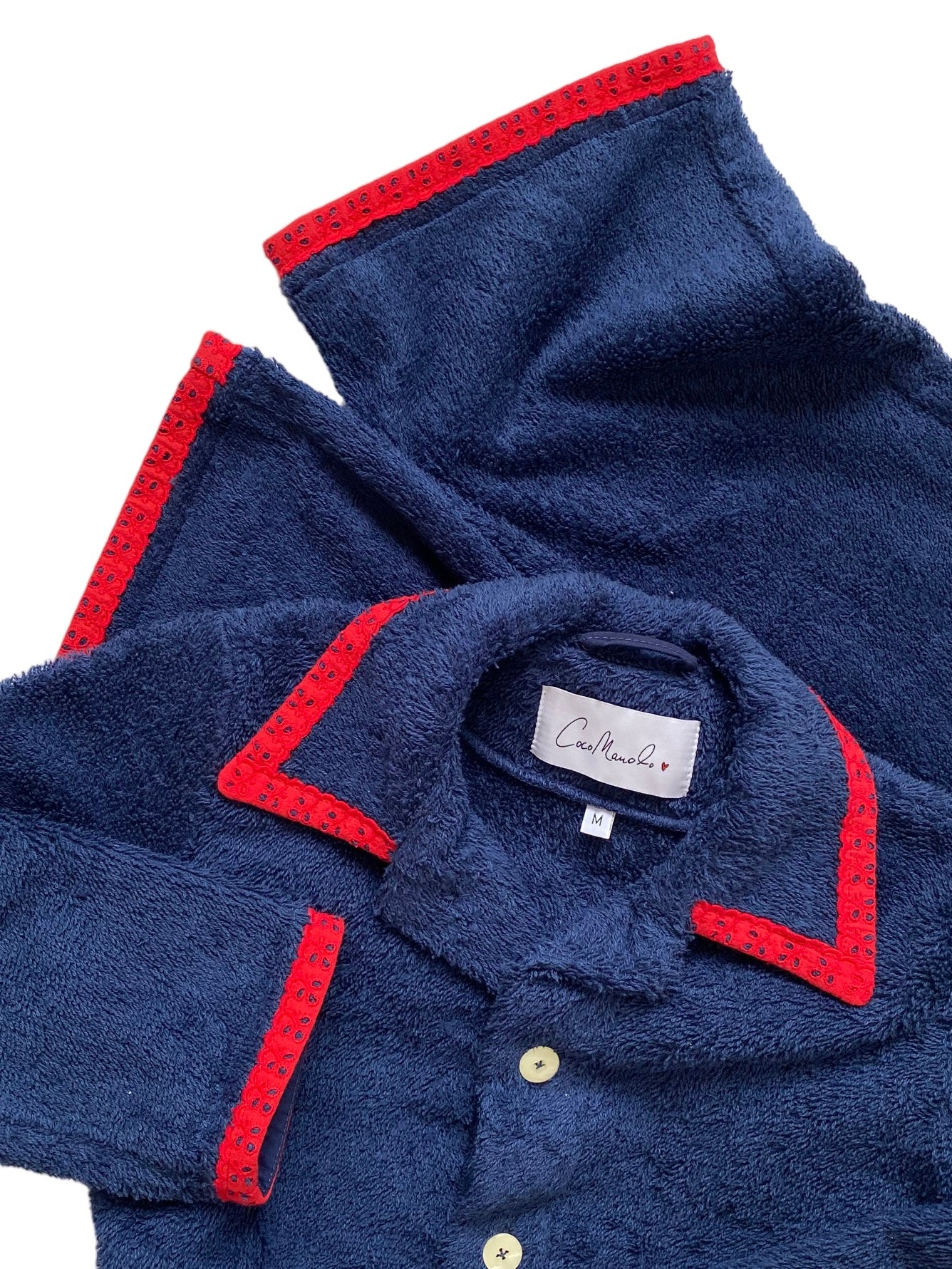 Frottee Kids Jacket blue