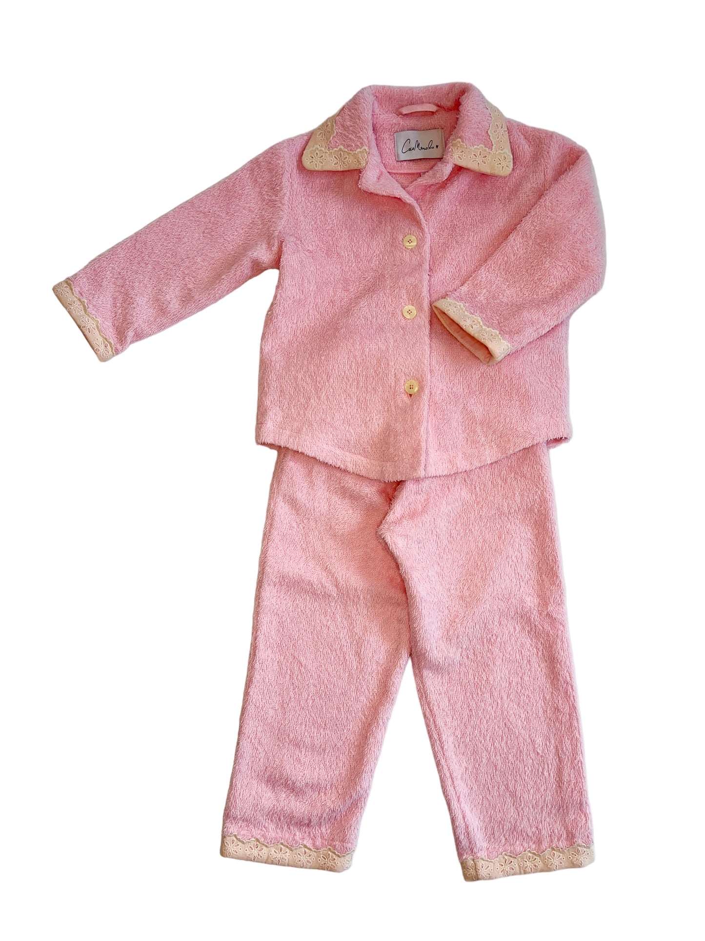 Frottee Kids Pant rose