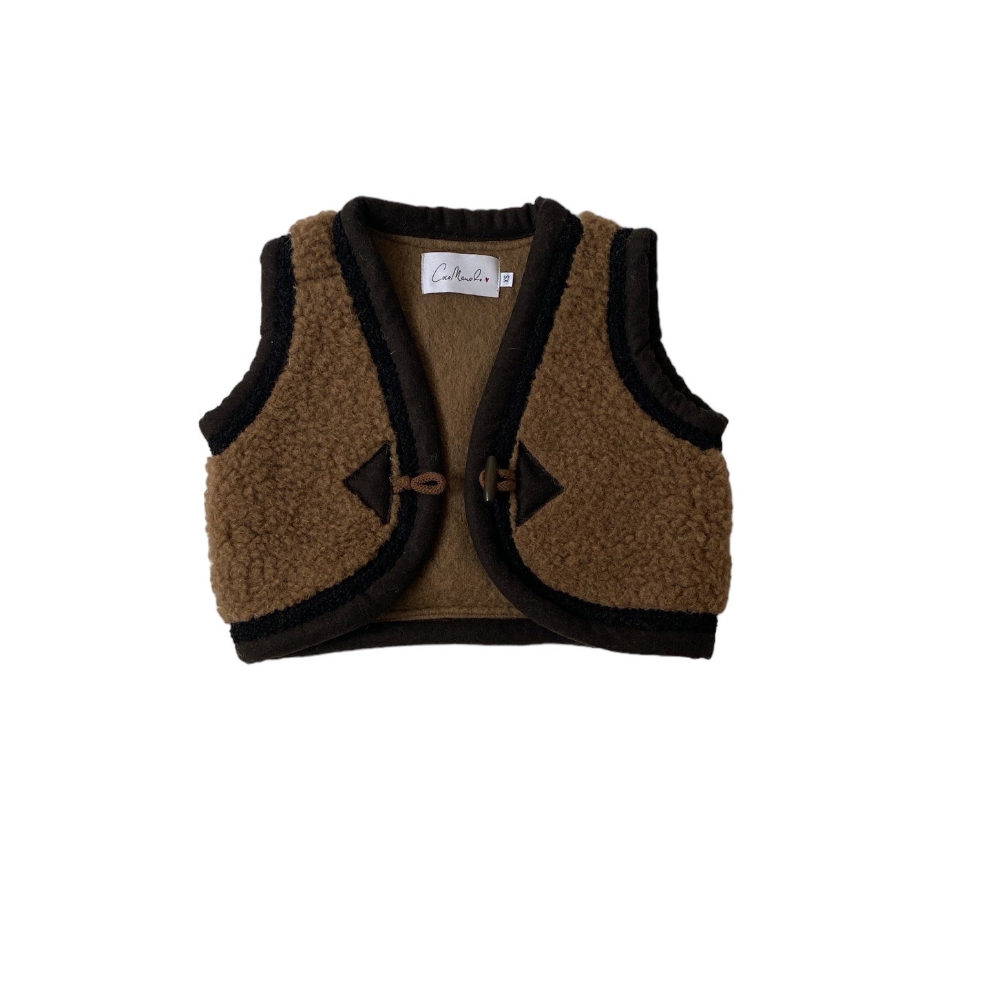 Almas Kids brown/black knit