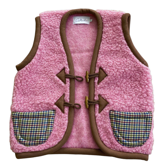 Spring Almas Kids pink/earthy check